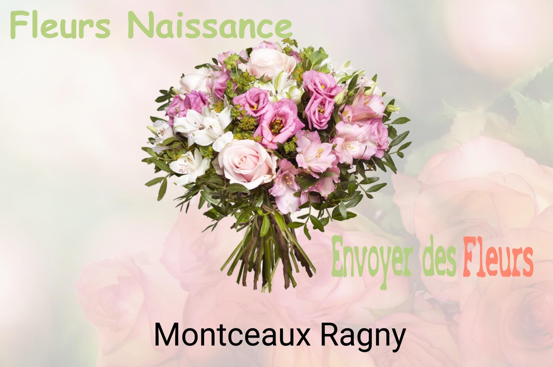 Bouquet de fleurs de naissance livré à Montceaux-Ragny